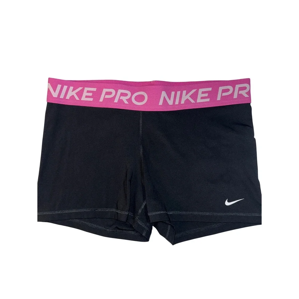 Nike Pro Women XL Black Pink 3